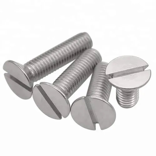 Slotted CSK Head Screws
